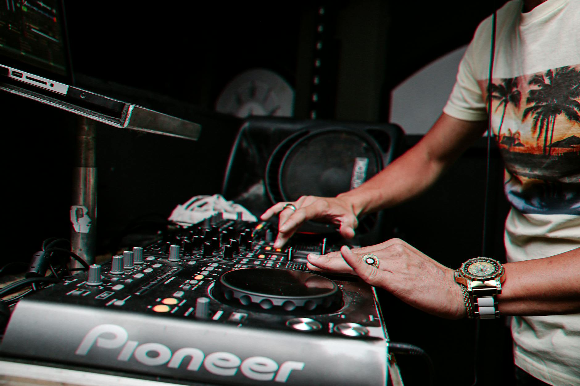 DJ practice booth at Tuneful Times